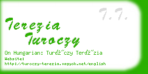 terezia turoczy business card